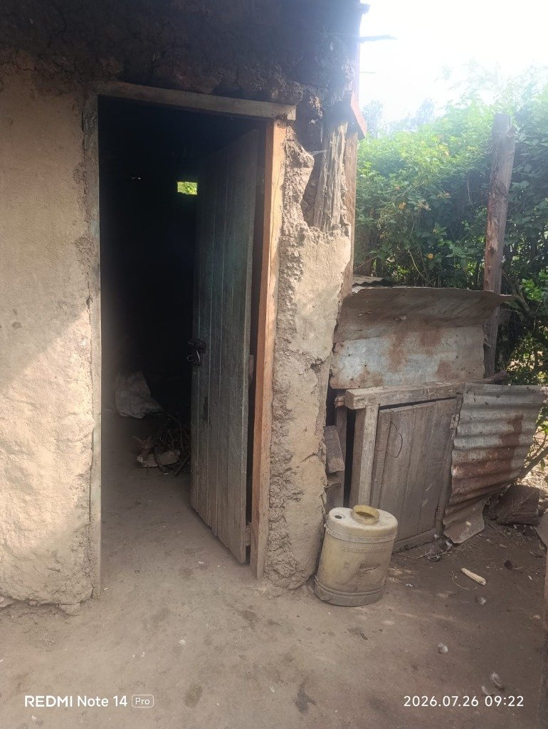 Rural home exterior in Kenya